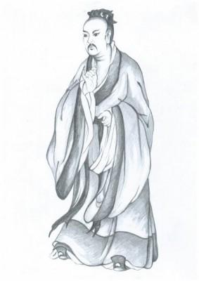 Kinas kejsare Yao levde mellan åren 2356 och 2255 f.Kr. (Illustrerad av Yeuan Fang, Epoch Times)
