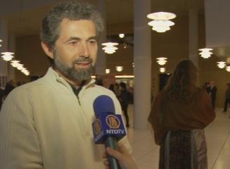 Doktor Svend Kier såg Shen Yun på premiären i Åhus. (Foto: NTDTV)
