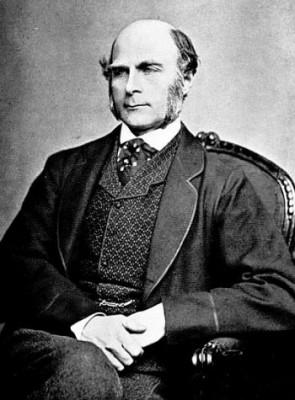 Sir Francis Galton, en av pionjärerna inom social ingenjörskonst (Public domain)