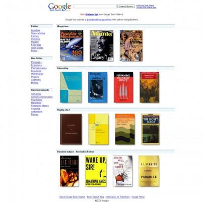 Google meddelade att man inte kommer att ha med böcker som finns tillgängliga kommersiellt i Europa i sin kontroversiella sökfunktion Google Books. (Foto: Google Inc)
