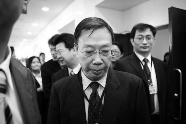 Kinas vice hälsominister, Huang Jiefu, efter en konferens i Taipei, Taiwan, 2010. Huang har nyligen blivit anklagad för sin inblandning i och vetskap om olaglig organskörd i Kina under sin tid som vice hälsominister. (Bi-Long Song/The Epoch Times)