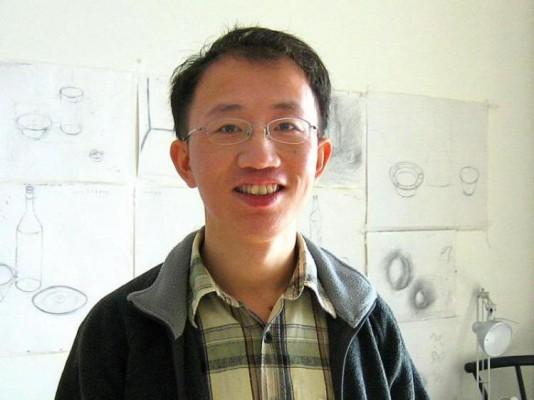 2008 gav Europaparlamentet Sacharovpriset till den kinesiske skribenten och dissidenten Hu Jia. Han är nu återigen gripen i Peking. (Foto: Verna Yu/APF/Getty Images)