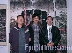 Från vänster till höger Tang Yuanjun, Yan Zhengxue, Hong Zhesheng. (Foto: The Epoch Times)