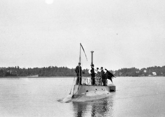 Hajen 1 från 1904 (Foto från Statens maritima museer)