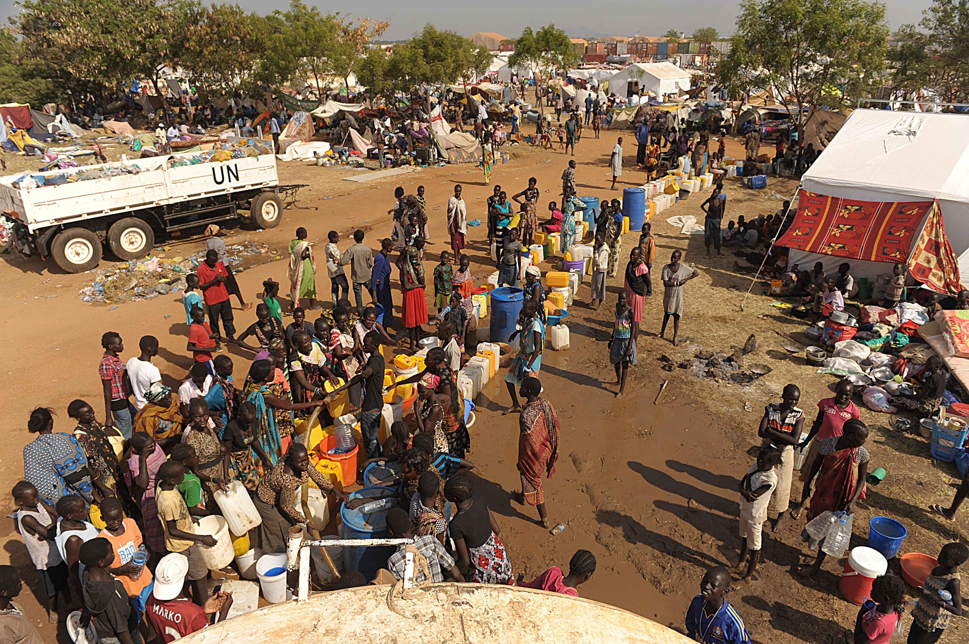 Sydsudan hör fortfarande till de länder som har flest människor som lever i extrem fattigdom. Nu pekar dock glädjande siffror på en minskning av den globala fattigdomen. (Foto: Tonu Karumba /AFP/Getty Image)
