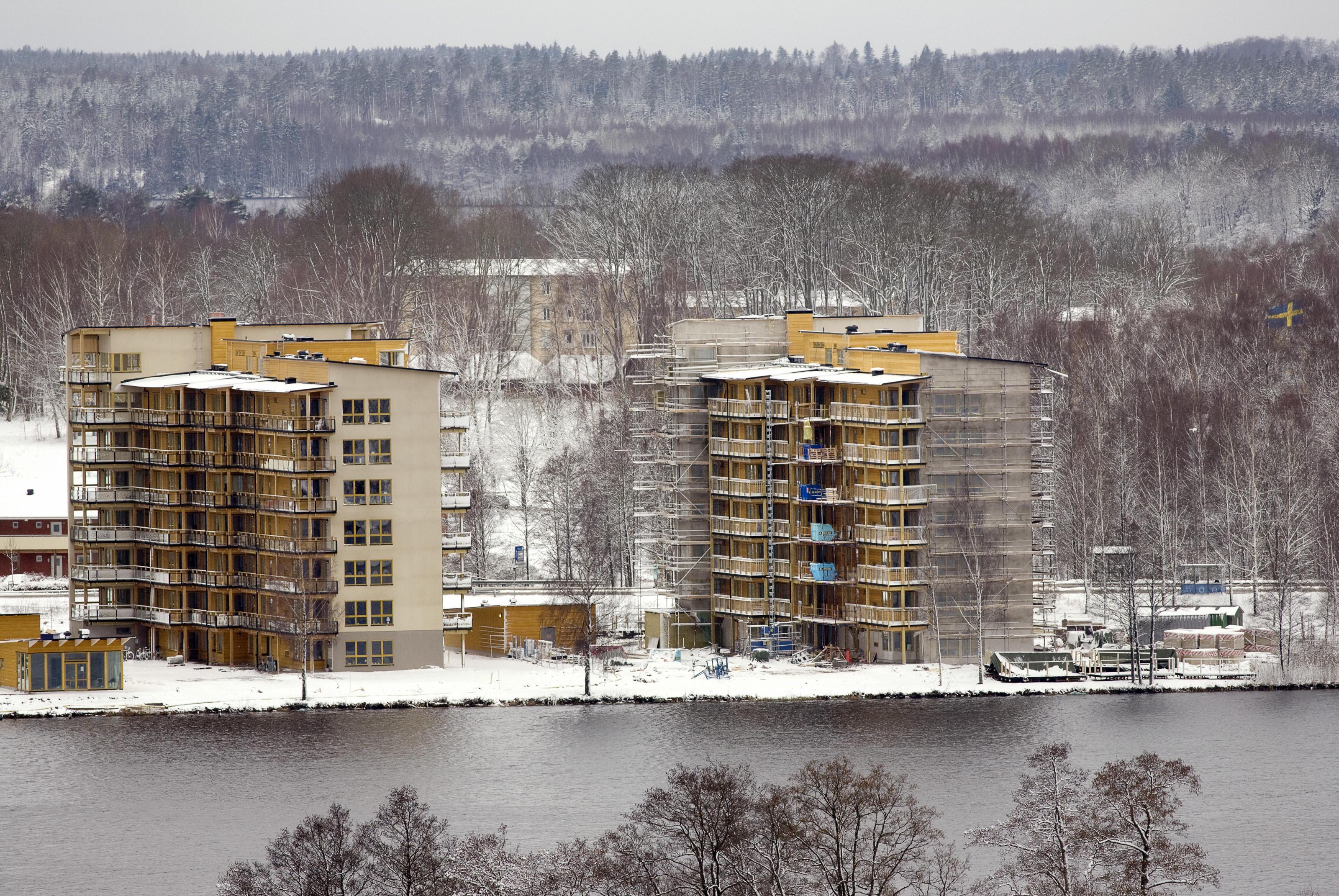 Det byggs för lite i Sverige. Nu varnar Konjunkturinstitutet för att den svenska bostadsbubblan kan spricka. (Foto: Sophie Mongalvys/AFP/Getty Image)