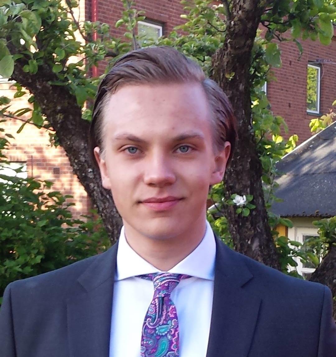 Ordförande i det nybildade ungdomsförbundet Ungsvenskarna är Tobias Andersson. (Arkivbild)