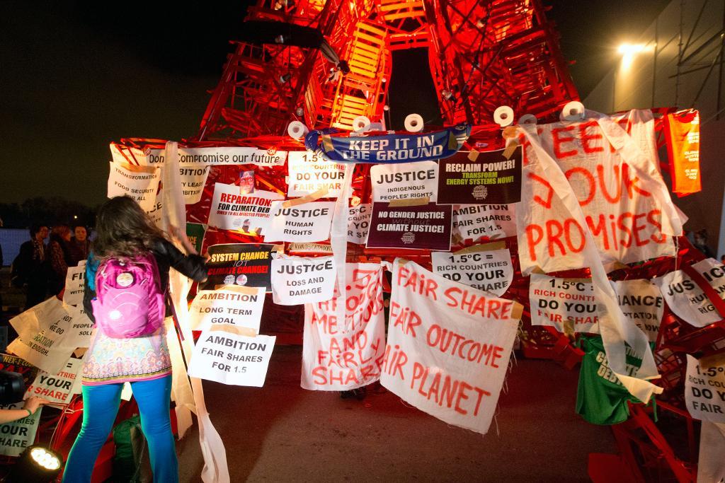 Klimatförhandlingarna i Paris är inne i slutskedet. Frågan är hur bra klimatavtalet blir. (Foto: Francois Mori /AP/TT)