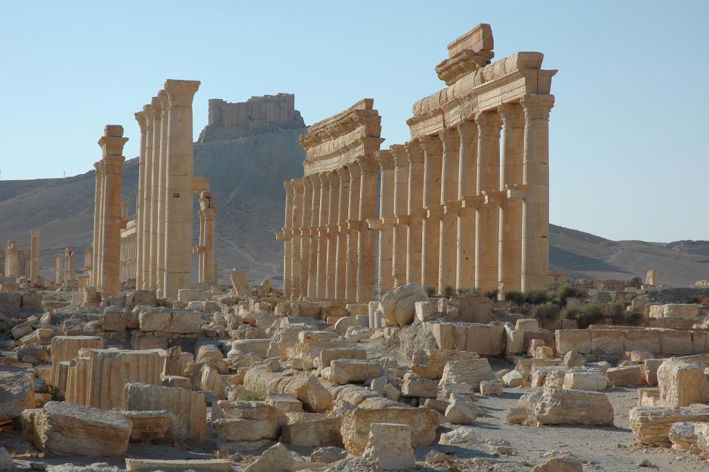 Islamiska staten (IS) har förstört en rad viktiga kulturskatter under sin framryckning i Syrien och Irak, bland annat ruinstaden Palmyra i Syrien. (Foto: Ron Van Oers/AP-arkivbild)