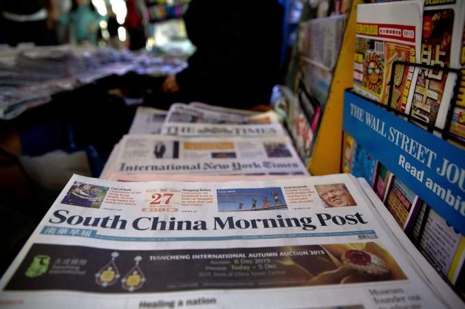 South China Morning Post fruktas få en mer kommunistpartivänlig inriktning efter att tidningen köpts av e-handelsjätten Alibaba. (Foto: Dale de la Rey/AFP/Getty Images)