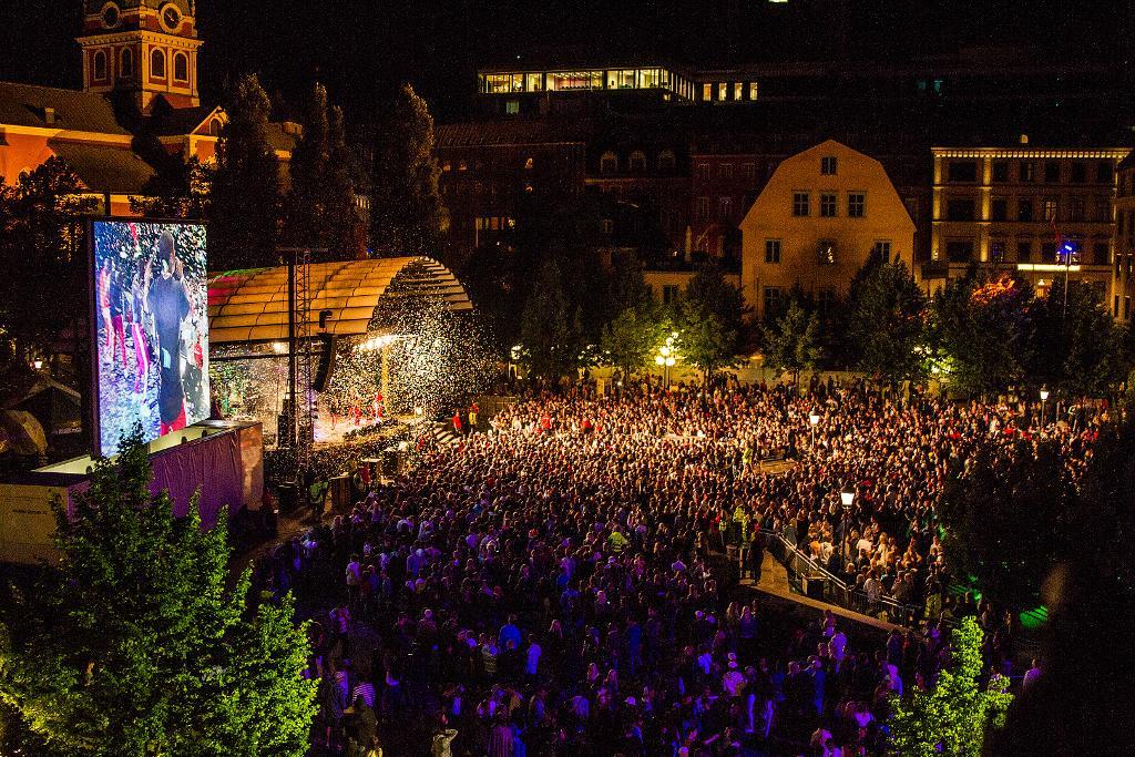 Flera flickor berättade i somras att de utsattes för sexuella övergrepp under festivalen We are Stockholm i Kungsträdgården. (Foto: Alexander Tillheden/We are Sthlm/arkivbild)