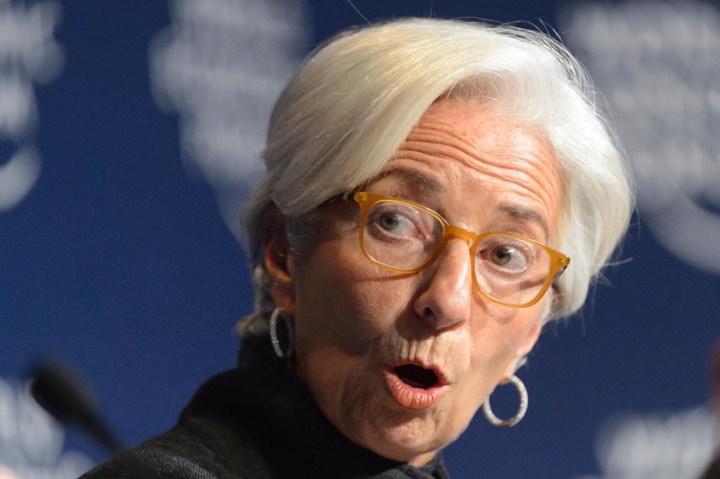 Christine Lagarde har nominerats till ett andra mandat som IMF-chef. (Foto: Laurent Gillieron AP/TT-arkivbild)