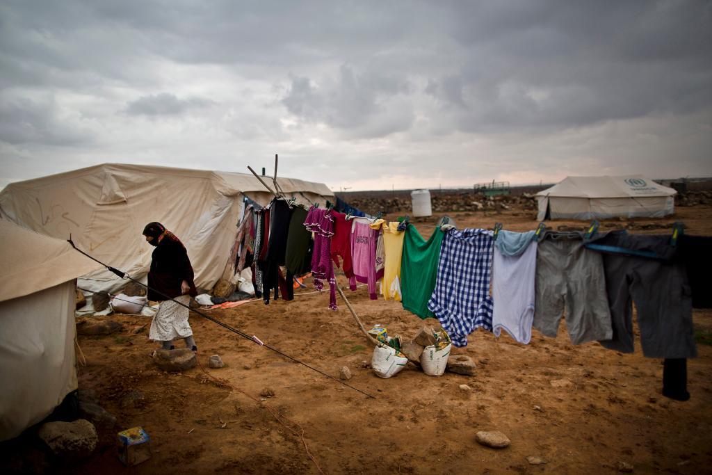 Jordanien har tagit emot mer än en halv miljon syriska flyktingar, men nu "klarar vi inte mer", säger kung Abdullah. (Foto: Muhammed Muheisen /AP/TT-arkivbild)