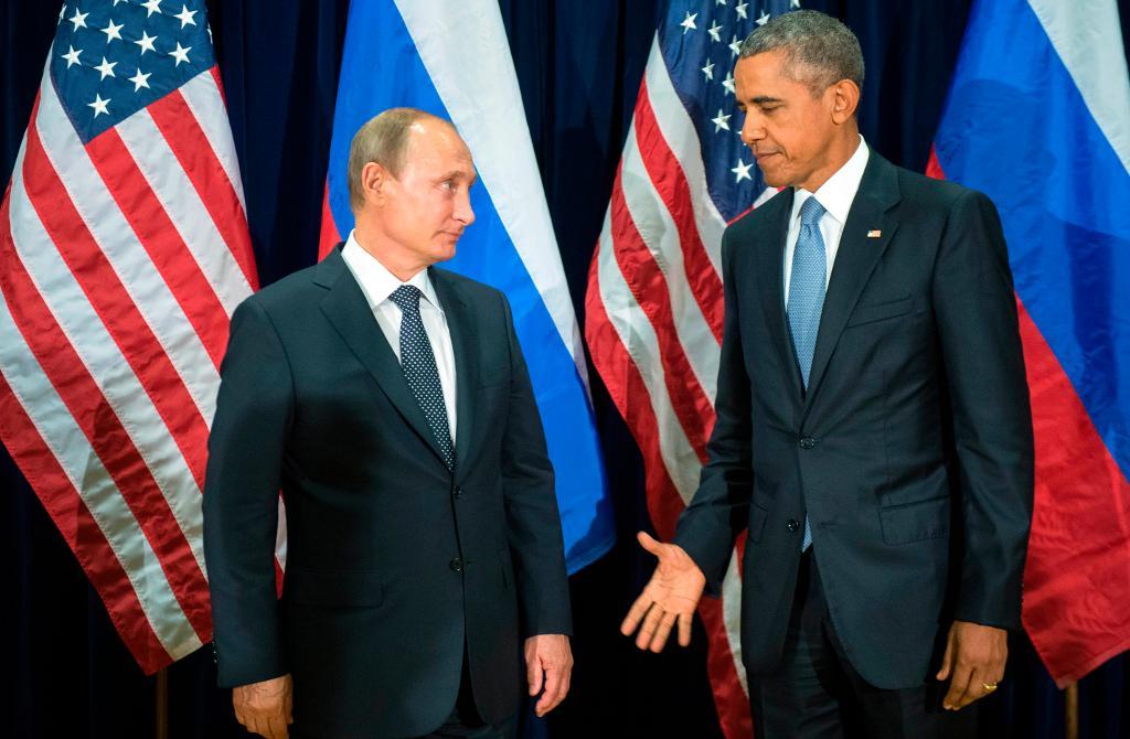 Rysslands president Vladimir Putin och USA:s president Barack Obama. (Foto: Sergey Guneyev/RIA-Novosti/AP/TT)
