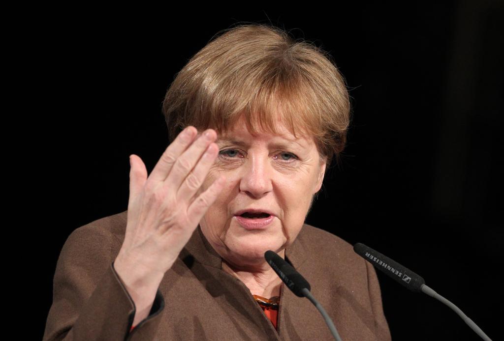 Delstatsvalen blev ett bakslag för CDU-ledaren Angela Merkel. (Foto: Sebastian Willnow /AP/TT-arkivbild)