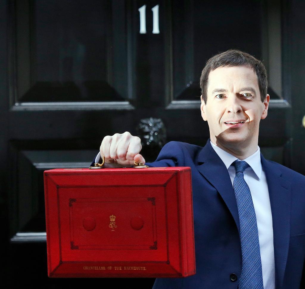 Finansminister George Osborne. Foto: TT)
