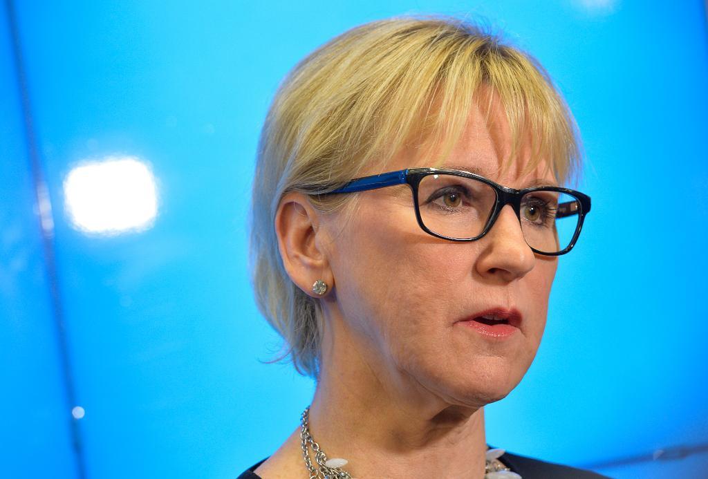 Utrikesminister Margot Wallström ser mycket allvarligt på det ryska spioneriet och desinformationen. (Foto: Jonas Ekströmer /TT-arkivbild)