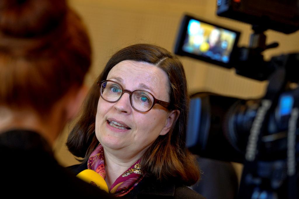 Skolverkets generaldirektör Anna Ekström, som är ordförande för Skolkommissionen.
(Foto: Jonas Ekströmer/TT/Arkivbild)
