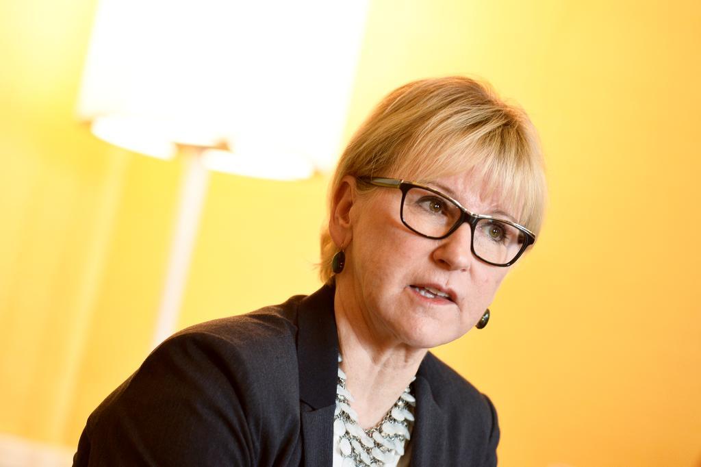 Utrikesminister Margot Wallström (S). (Foto: Marcus Ericsson /TT-arkivbild)