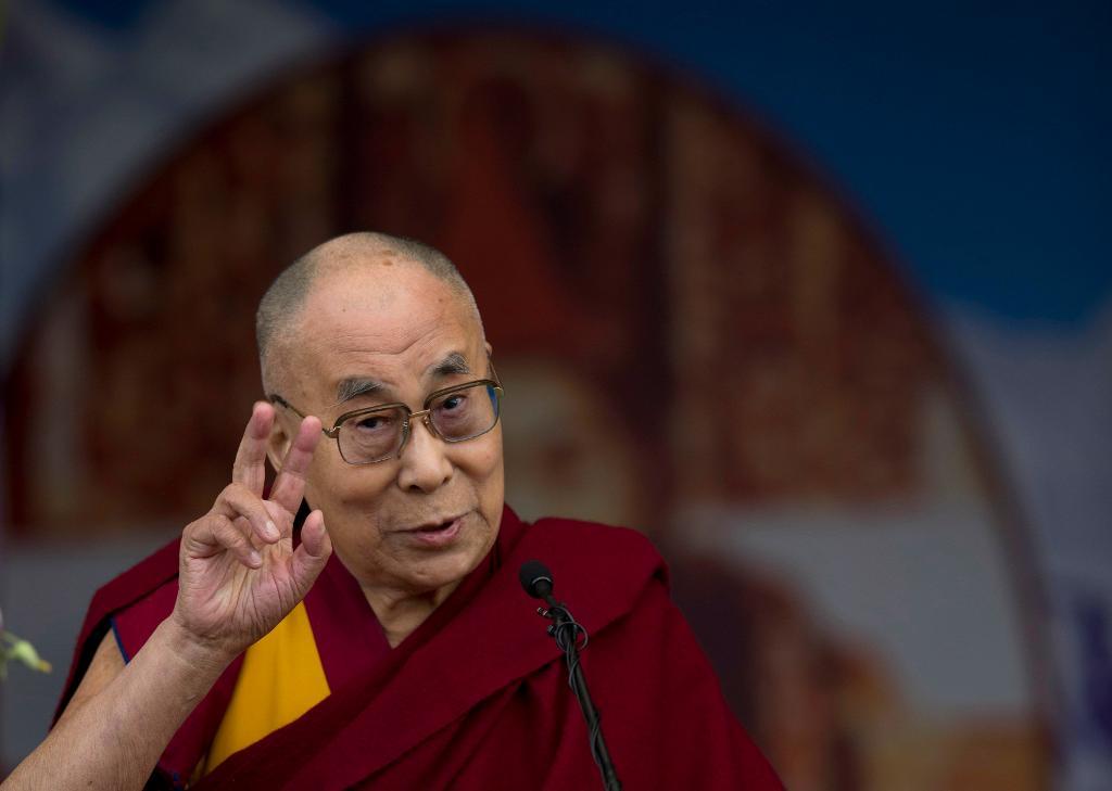 
Tibets andlige ledare Dalai Lama. (Foto: Tsering Topgyal /AP/TT)