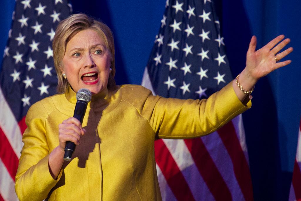 Hillary Clinton. (Foto: Cliff Owen/AP/TT)