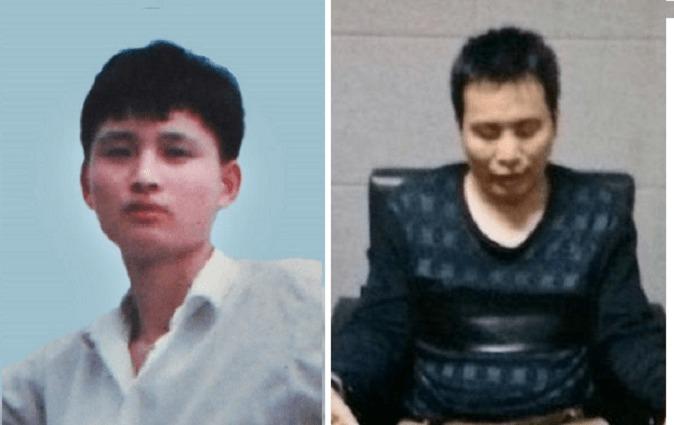 Yang Zhonggeng och hans yngre bror Yang Zhongsheng förföljdes till döds av Kinesiska kommunistpartiets polis för att de vägrade att ge upp sin tro på falungong. Den vänstra bilden är Yang Zhonggeng som ung, och den högra är hans yngre bror, Yang Zhongsheng. (Foto: Minghui)
