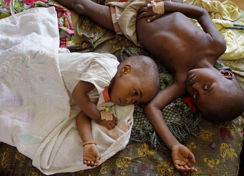
Malariasituationen drabbar framförallt barn i Kongo-Kinshasa. (Foto: Schalk van Zuydam /TT/AP-arkivbild)
