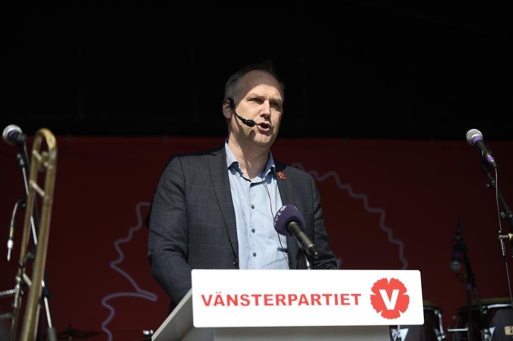 
Vänsterpartiets ledare Jonas Sjöstedt vill omförhandla det svenska EU-medlemskapet. (Foto:
Björn Lindgren /TT-arkivbild)