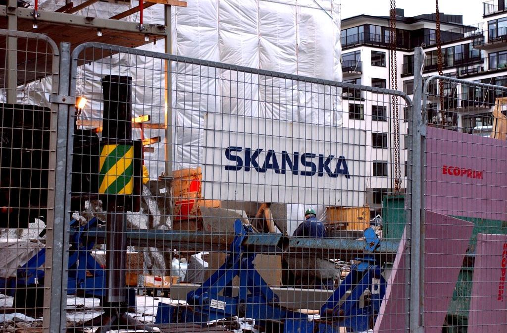 Byggföretaget Skanska är ett av företagen som har bjudits in av Magdalena Andersson för att diskutera brexit. (Foto: Jan Collsiöö -arkivbild)