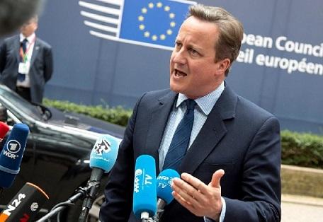 Storbritanniens premiärminister David Cameron säger att britterna vill ha ett bra samarbete med EU, trots folkomröstningsbeslutet om att lämna. (Foto: Geoffrey Van der Hasselt /AP/TT)