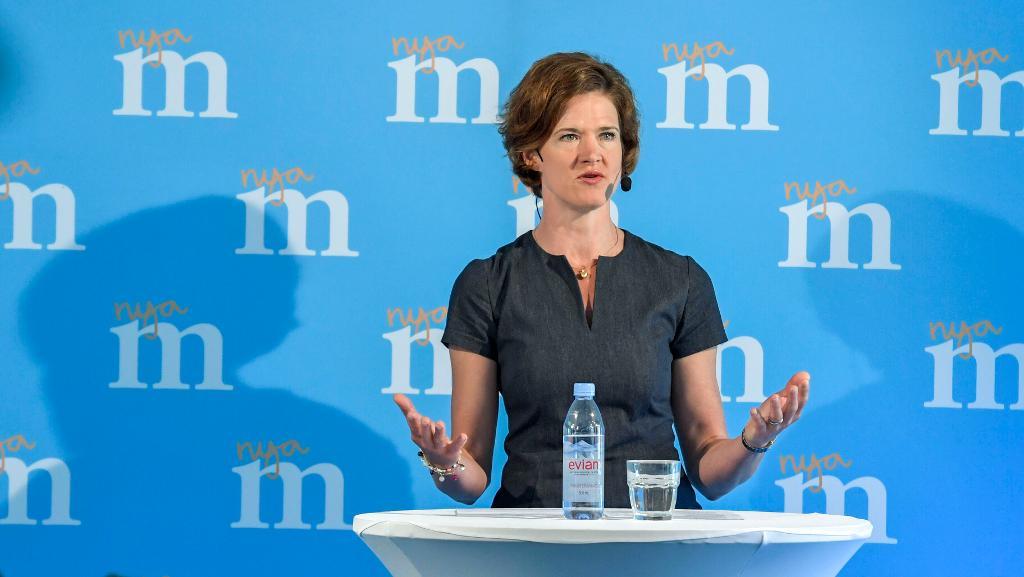 Moderaternas partiledare Anna Kinberg Batra föreslår obligatorisk språkundervisning för invandrare. (Foto: Janerik Henriksson/TT)