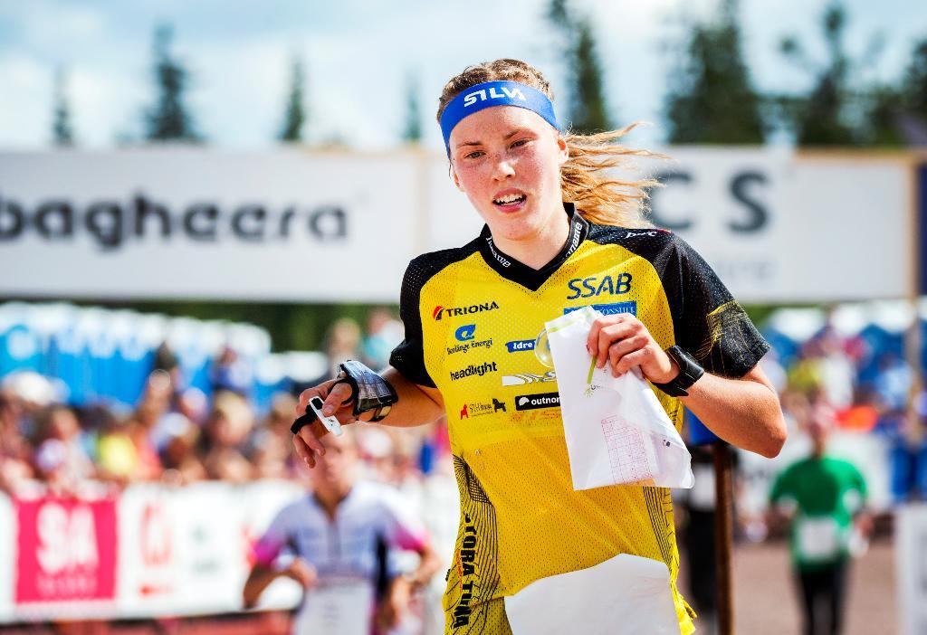 
Tove Alexandersson, Stora Tuna, vann samtliga etapper i O-ringen. (Foto: Ulf Palm/TT)