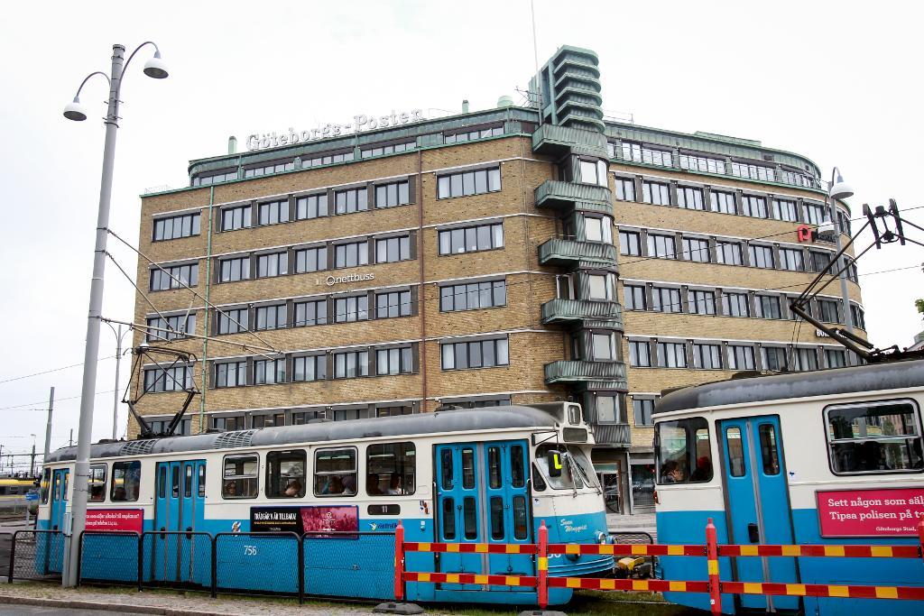 Rekonstruktionen fortsätter för mediekoncernen Stampen där bland annat Göteborgs-Posten ingår. (Foto: Frida Winter/TT)