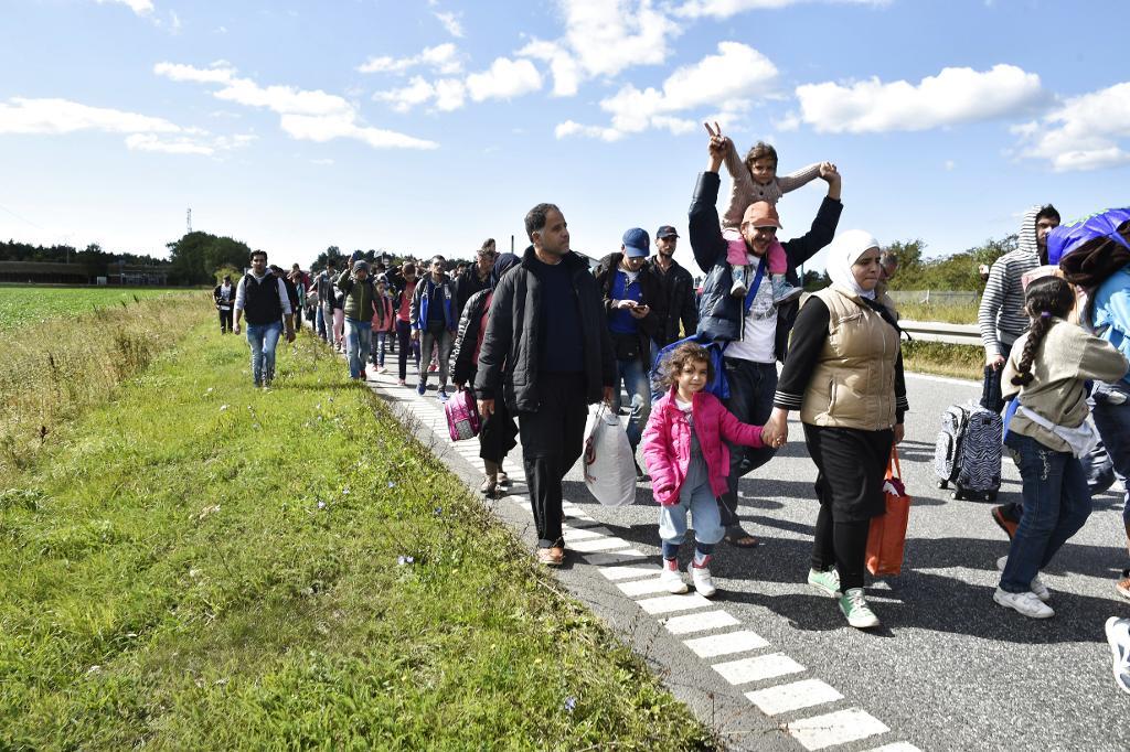 Danmarks statsminister Lars Løkke Rasmussen, Venstre, vill att asylsökande ska kunna stoppas redan vid den danska gränsen. (Foto: Bax Lindhardt /arkivbild)