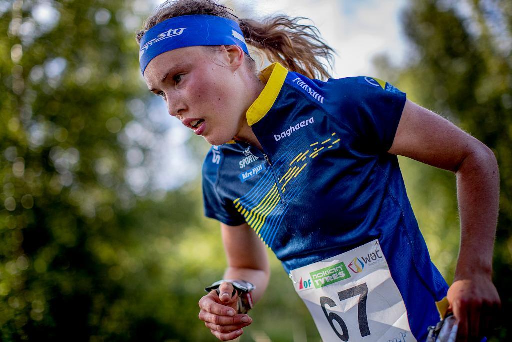 Tove Alexandersson siktar på nya medaljer på orienterings-VM i Strömstad och Tanum. (Foto: Adam Ihse/TT)