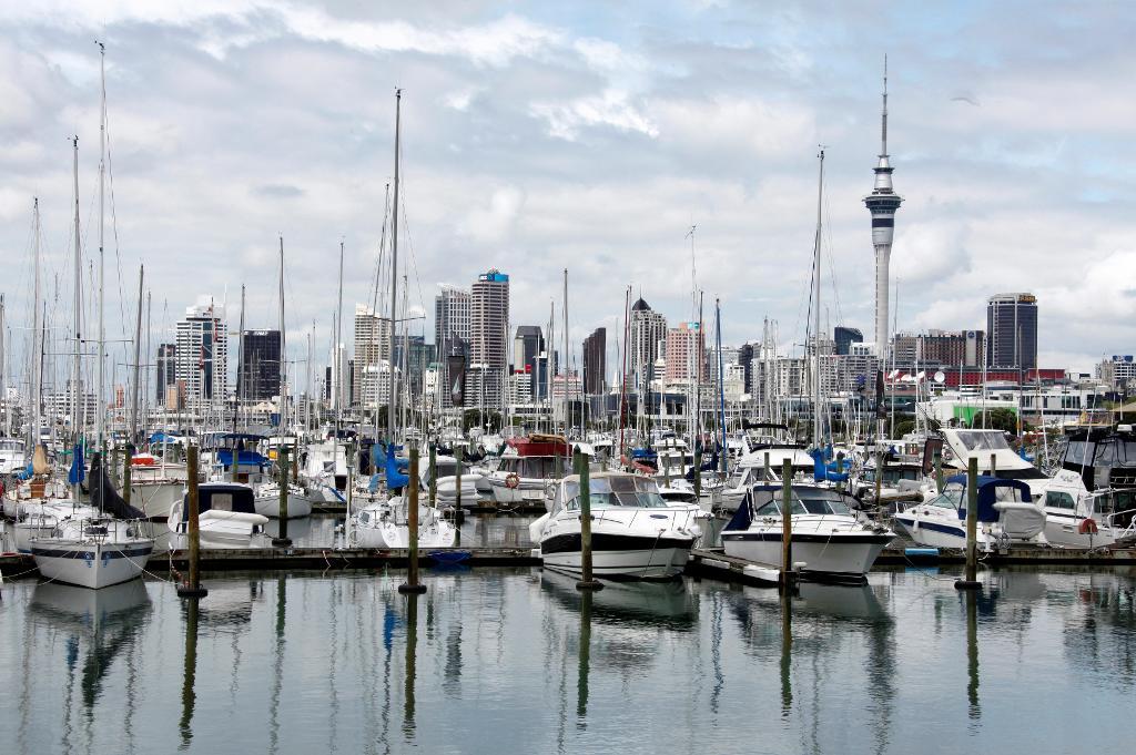 Auckland på Nya Zeeland har det senaste året haft en fastighetsmarknad som får den svenska att framstå som ljummen. (Foto: Jacky Naegelen /Reuters/TT-arkivbild)