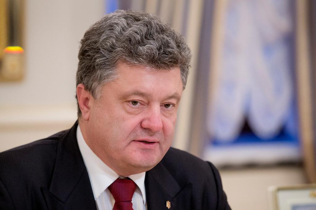 
Ukrainas president Petro Porosjenko. (Foto: Håkon Larsen Mosvold/NTB Scanpix/TT)