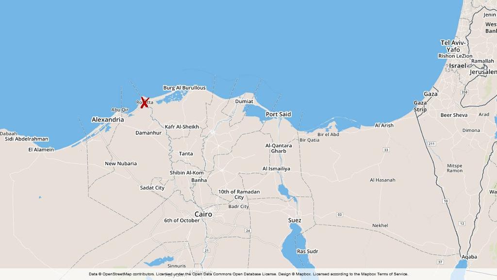 Minst tio människor har mist livet i samband med att en båt kapsejsat utanför Egyptens kust. (TT)