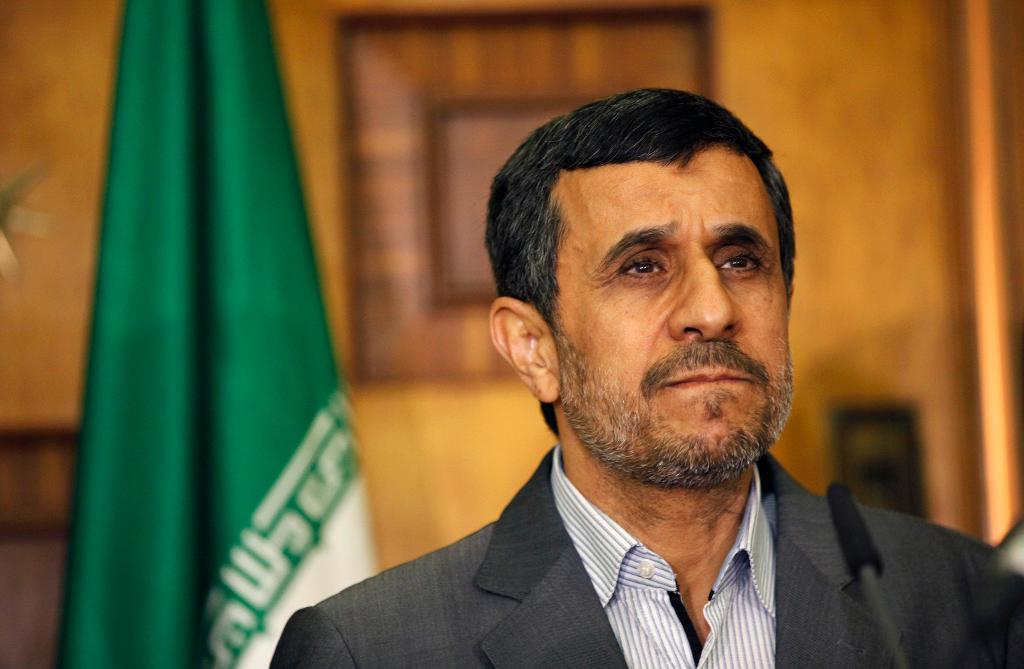 
Irans förre president Mahmoud Ahmadinejad. (Foto: Hadi Mizban/AP/TT)