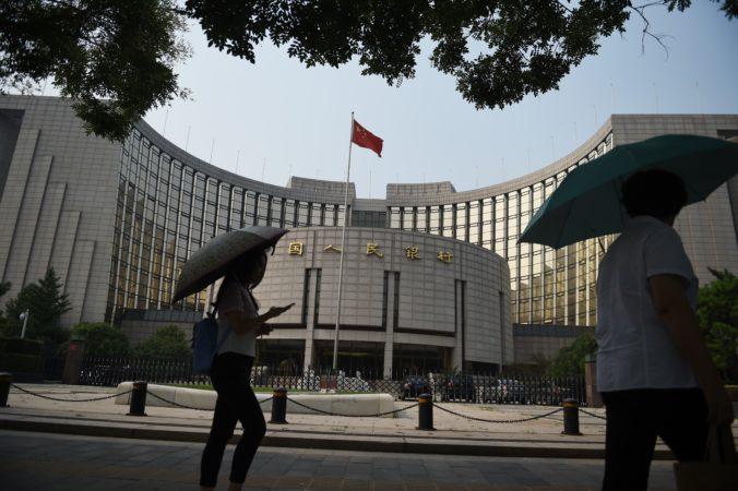 Den 23 september 2016 tillät den kinesiska centralbanken internethandel med det kontroversiella finansiella instrumentet, CDS, credit default swap. (Foto: Greg Baker/AFP/Getty Images)