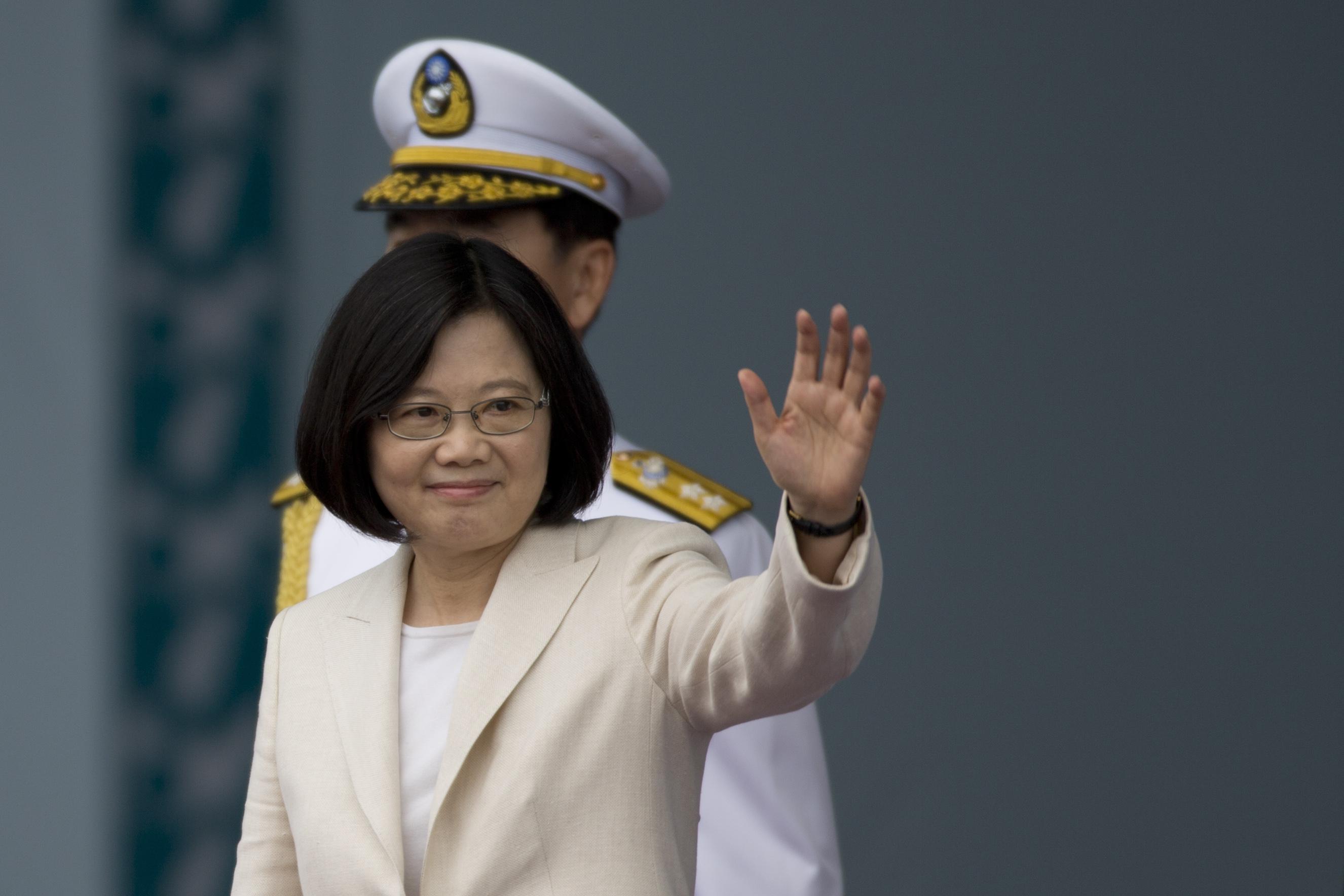 Taiwans president Tsai Ing-wen.  (Foto: Ashley Pon/Getty Images)