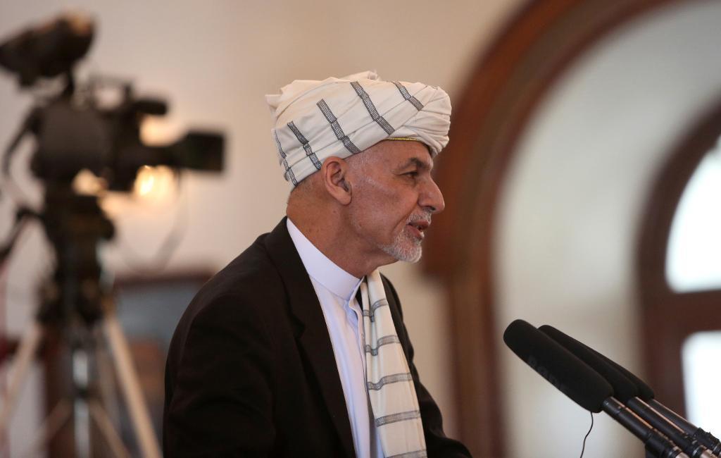 Afghanistans president Ashraf Ghani. (Foto: Rahmat Gul/AP/TTarkivbild)