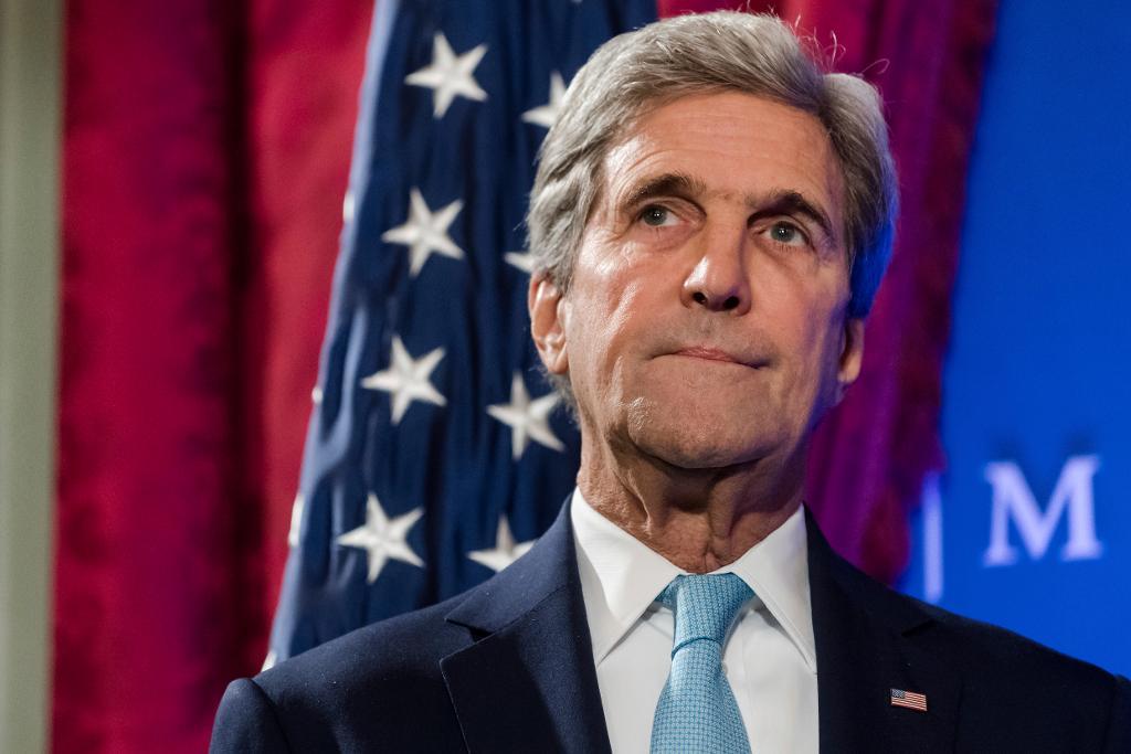 
USA:s utrikesminister säger att han inte ger upp försöken att lösa krisen i Syrien. (Foto: Geert Vanden Wijngaert/AP/TT)