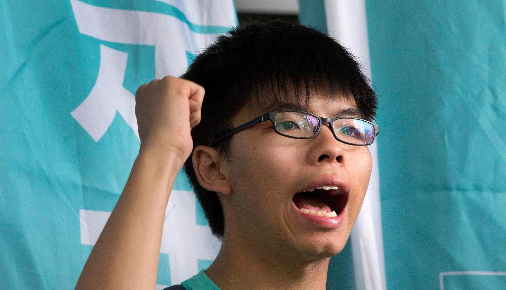 Joshua Wong.  (Foto: Vincent Yu /AP/TT-arkivbild)