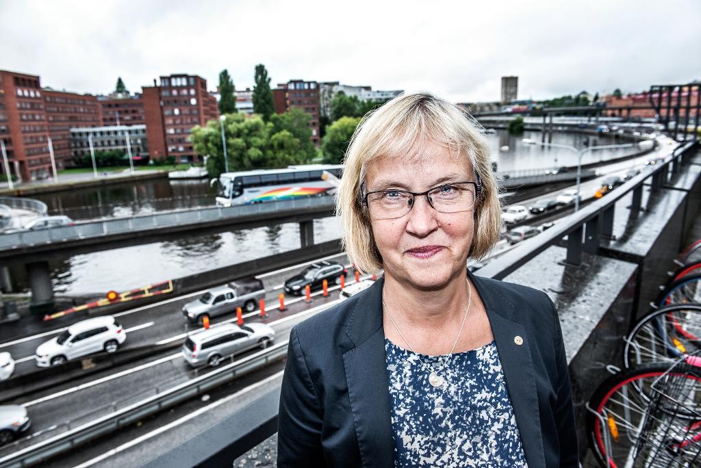 Lena Erixon, Trafikverkets generaldirektör. (Foto: Tomas Oneborg/SvD/TT-arkivbild)