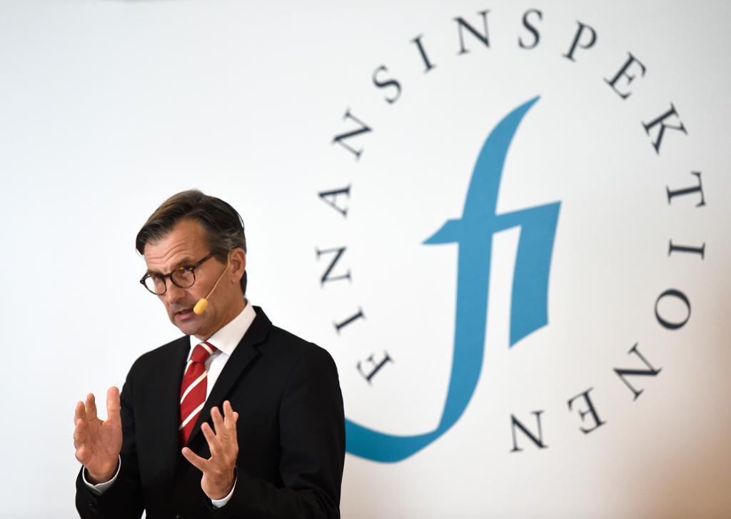 Finansinspektionens generaldirektör Erik Thedéen. (Foto: Stina Stjernkvist/TT- arkivbild)