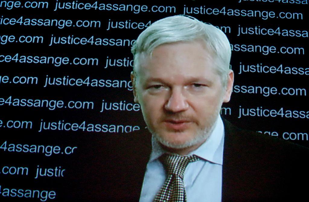 
Julian Assange förlorade sitt internet i helgen. (Foto: Frank Augstein/AP/TT- arkivbild)