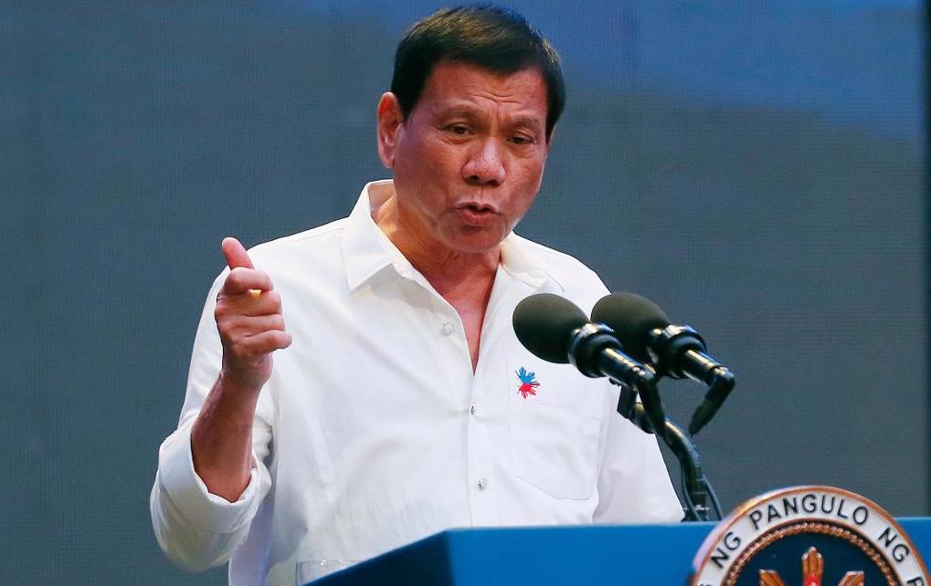 Filippinernas president Rodrigo Duterte (Foto: Bullit Marquez/AP/TT)