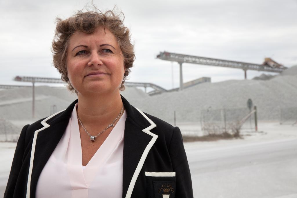 Eva Feldt, kommunikationschef på Nordkalk. Arkivbild. (Foto: Stig Hammarstedt/TT)