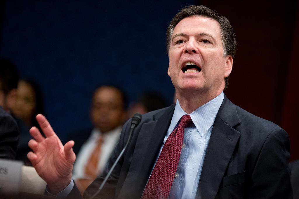 FBI-chefen James Comey. Arkivbild.
(Andrew Harnik/AP/TT)
